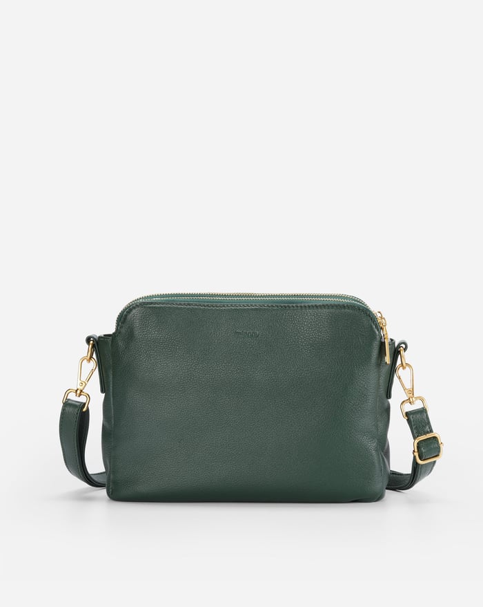 Jovie - Strakke Crossbodytas met Drie Lagen