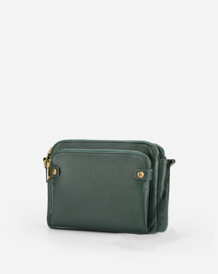 Jovie - Strakke Crossbodytas met Drie Lagen
