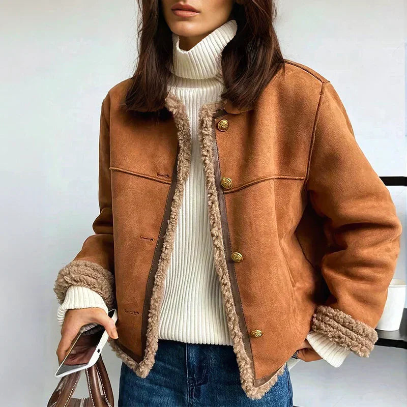Gabriella – Gezellige Shearling Jas
