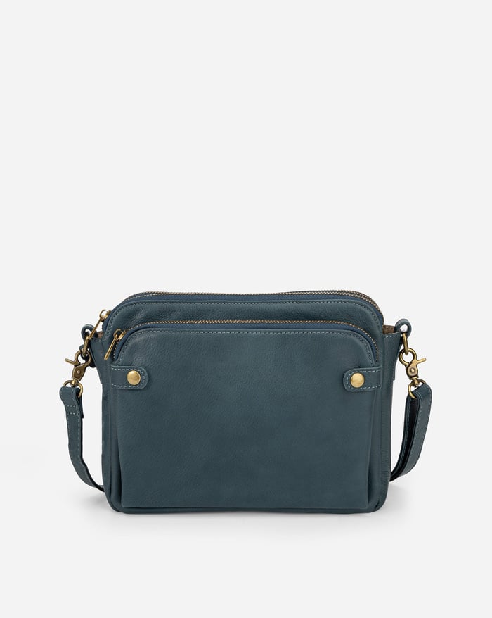 Jovie - Strakke Crossbodytas met Drie Lagen