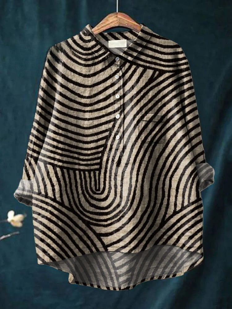 Anessa – Rhythm Lines Blouse
