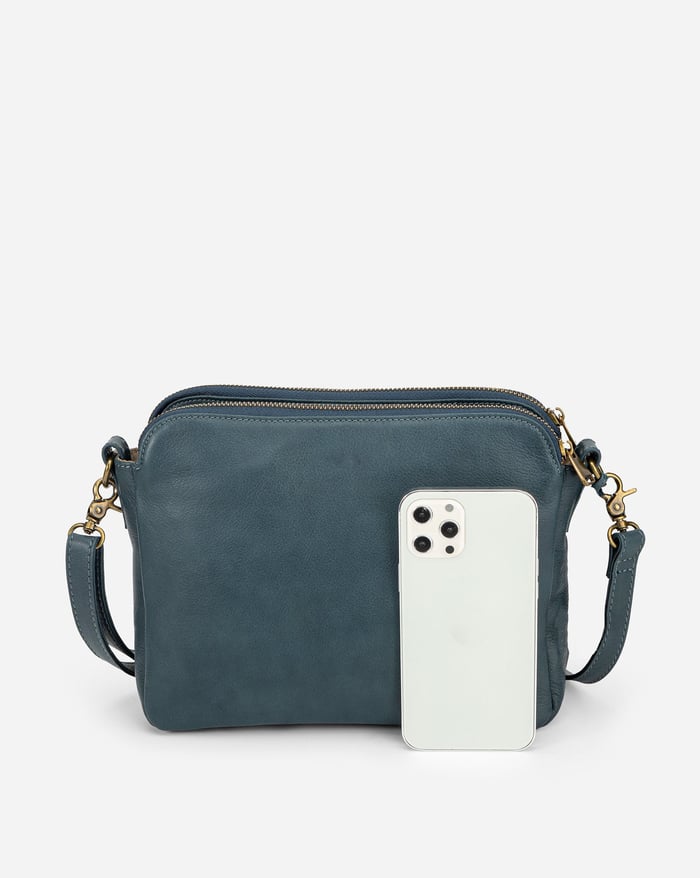 Jovie - Strakke Crossbodytas met Drie Lagen