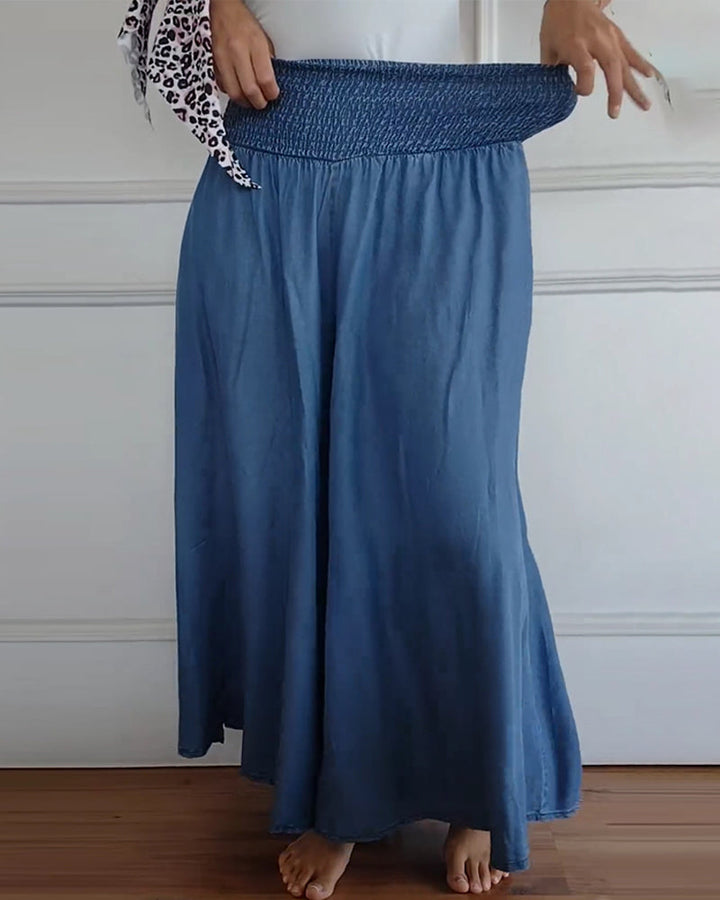 Mira – Broek met Elastische Tailleband
