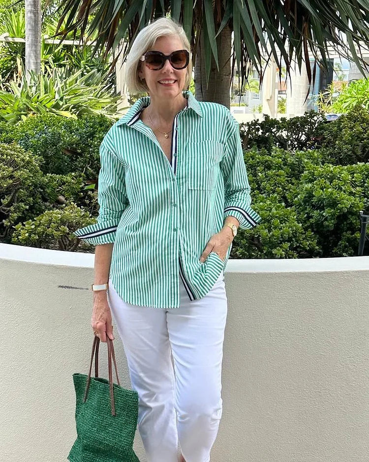 Esther - Gestreept Overhemd