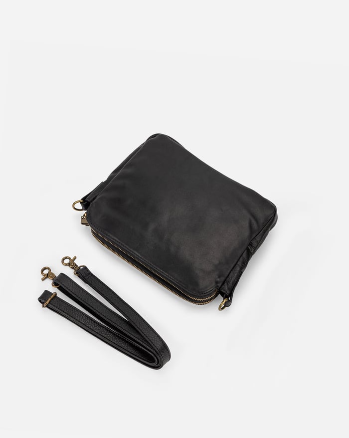 Jovie - Strakke Crossbodytas met Drie Lagen