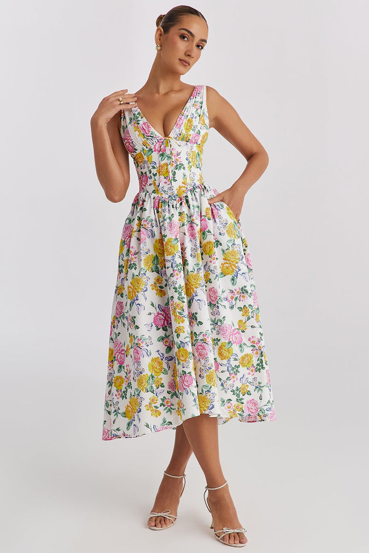 Aeliana – Elegante en Flatterende Zomerjurk