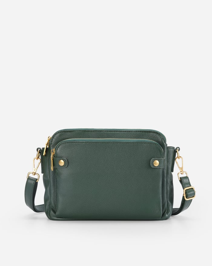Jovie - Strakke Crossbodytas met Drie Lagen