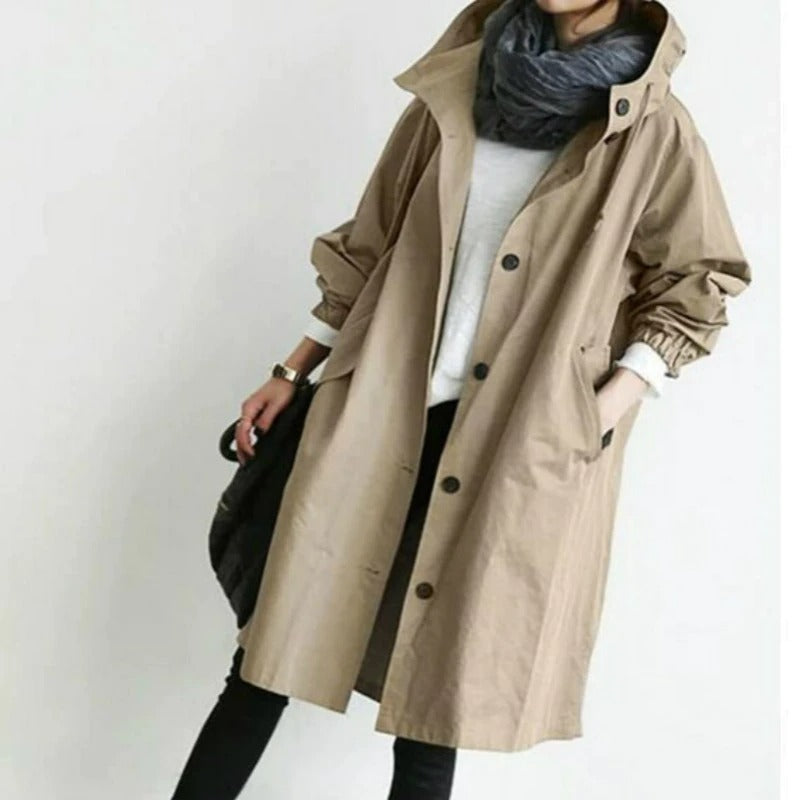 Barbara - Elegante, waterbestendige trenchcoat