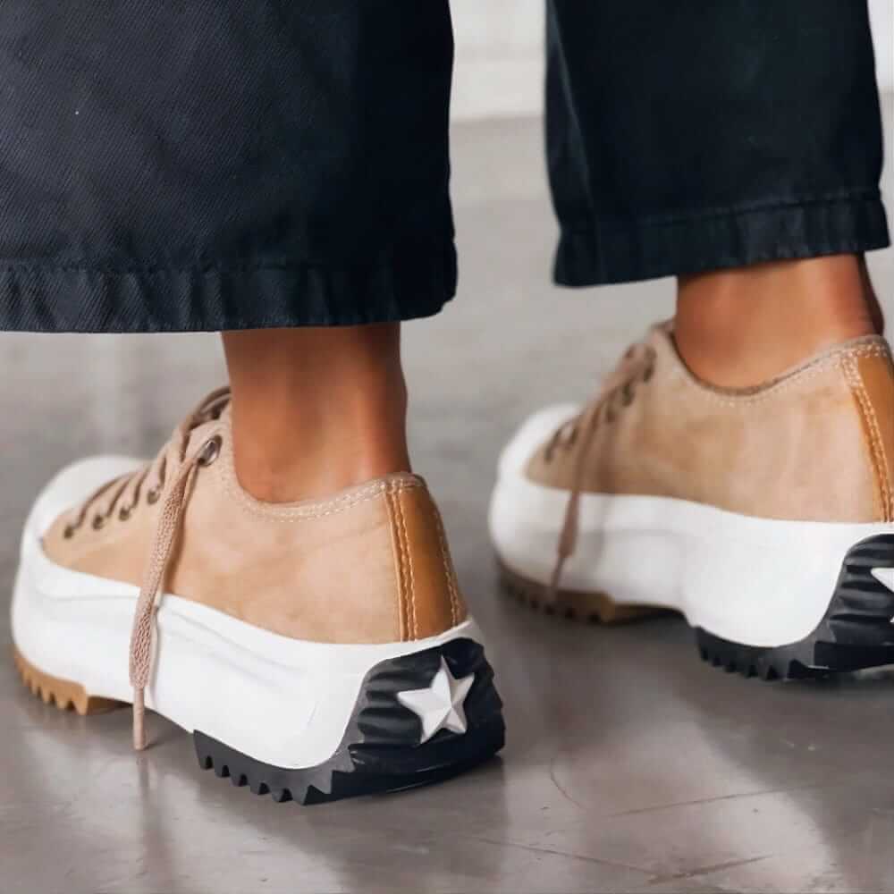 Maria - Premium Gevoerde Plateau Sneakers