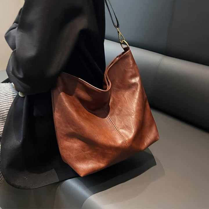 Alora – Vintage PU Leren Crossbody Schoudertas