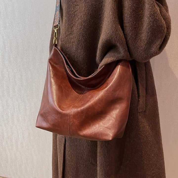 Alora – Vintage PU Leren Crossbody Schoudertas