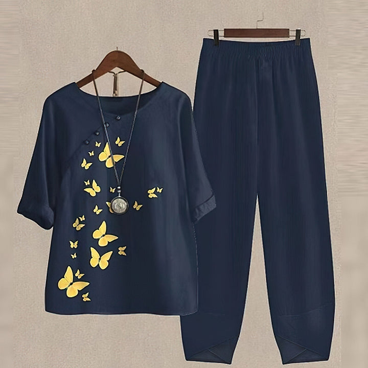 Gabriëlla - Comfortabele Blouse & Broek Set