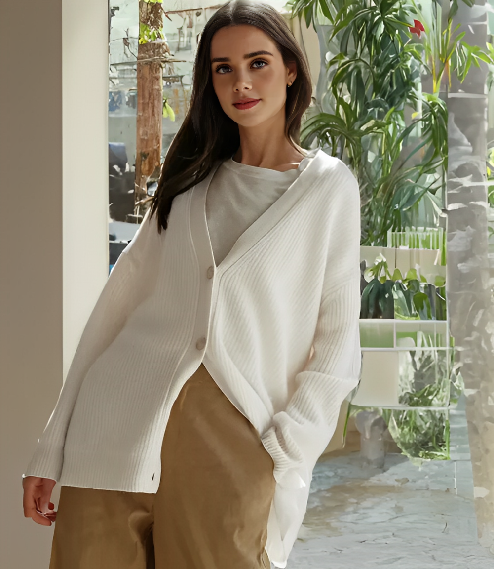 Emmas® | Elegante Knopen Cardigan