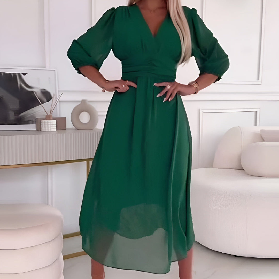 Natasha – Elegante Chiffon Jurk