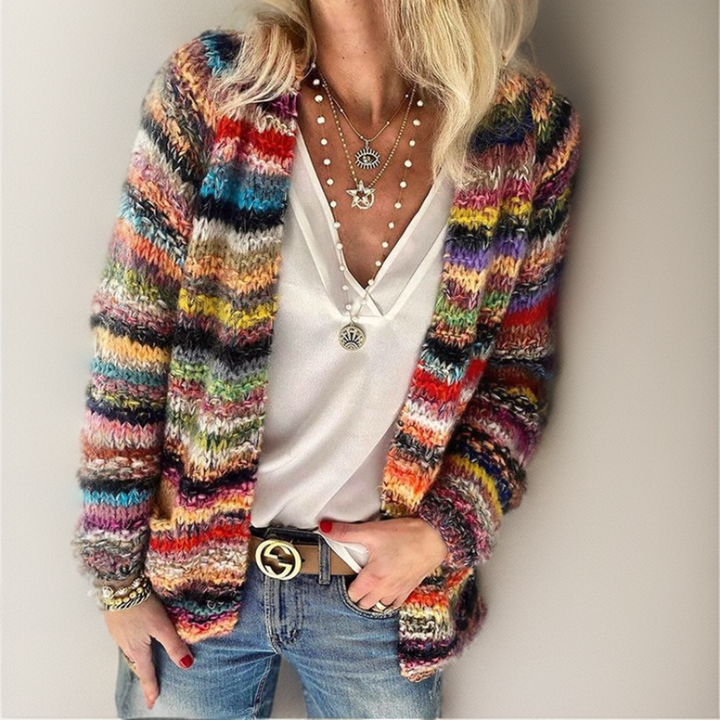 Marloes - Gekleurde Vintage Tricot
