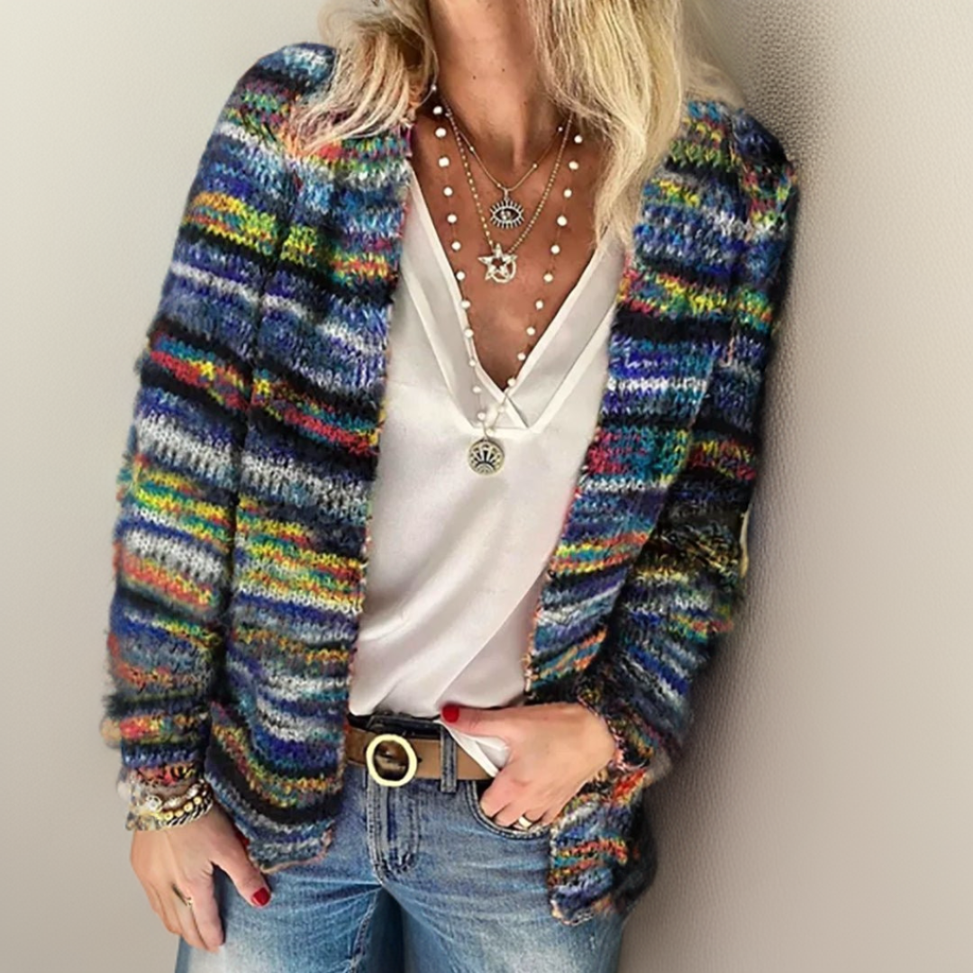 Marloes - Gekleurde Vintage Tricot