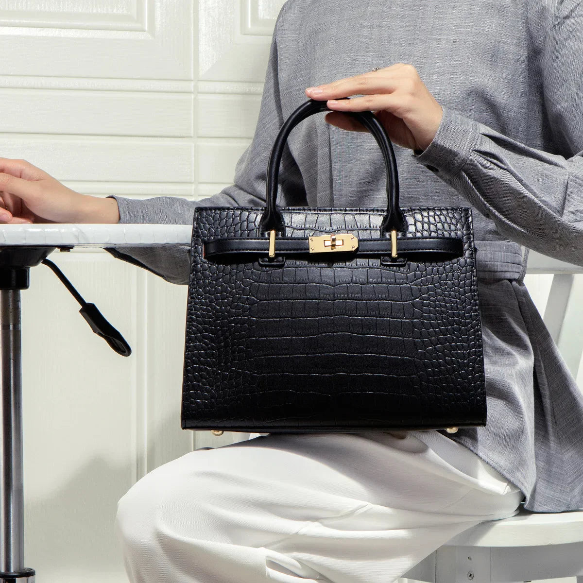 Emmas® | The Allure Croco Bag
