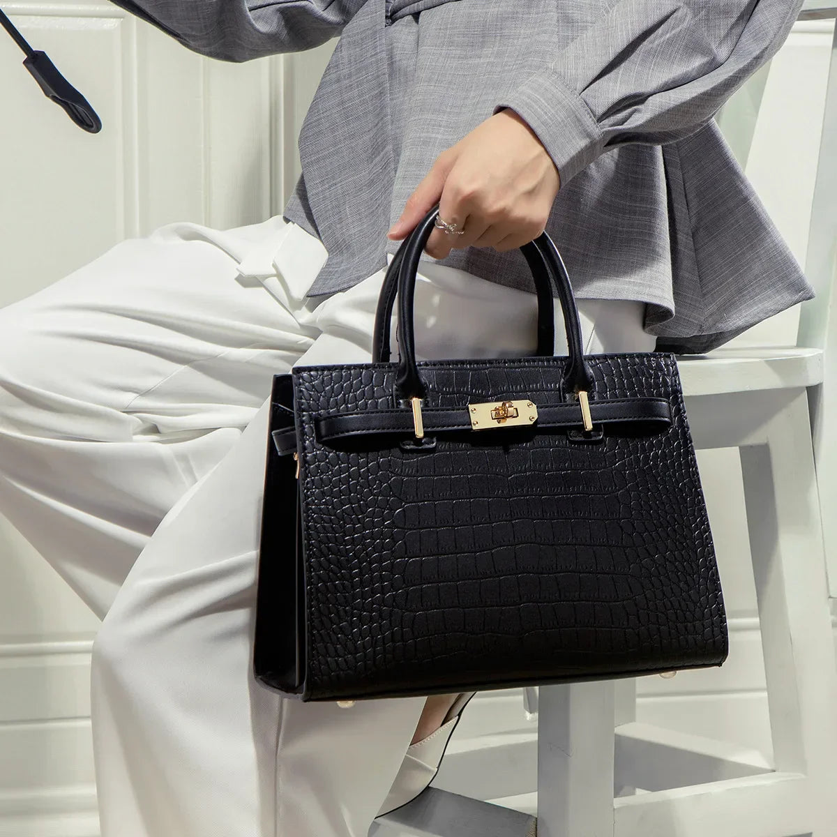 Emmas® | The Allure Croco Bag