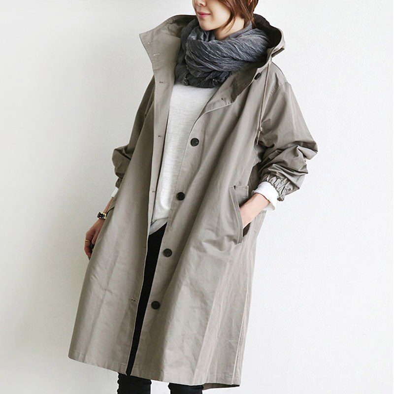Barbara - Elegante, waterbestendige trenchcoat