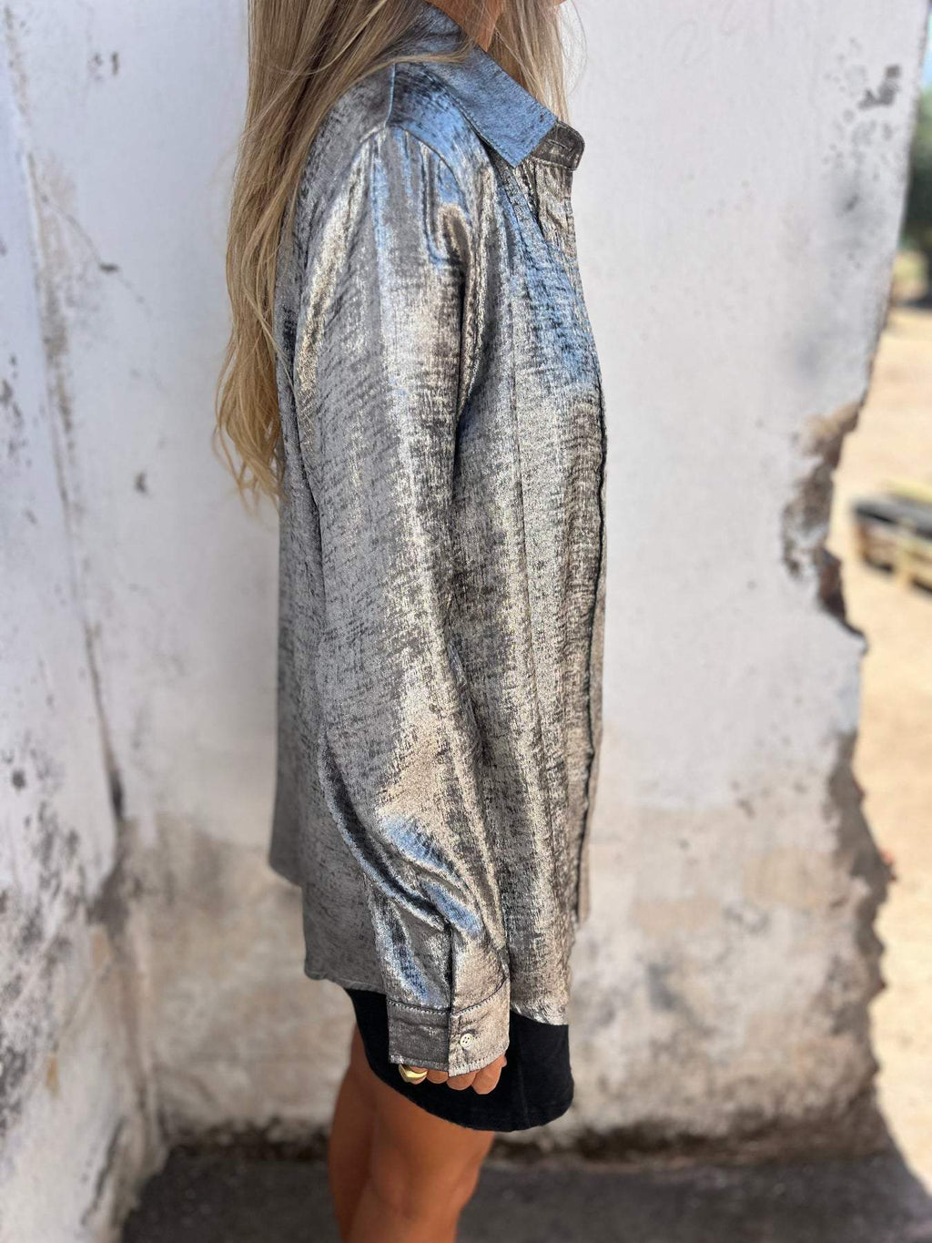 Zella – Chique Glansshirt