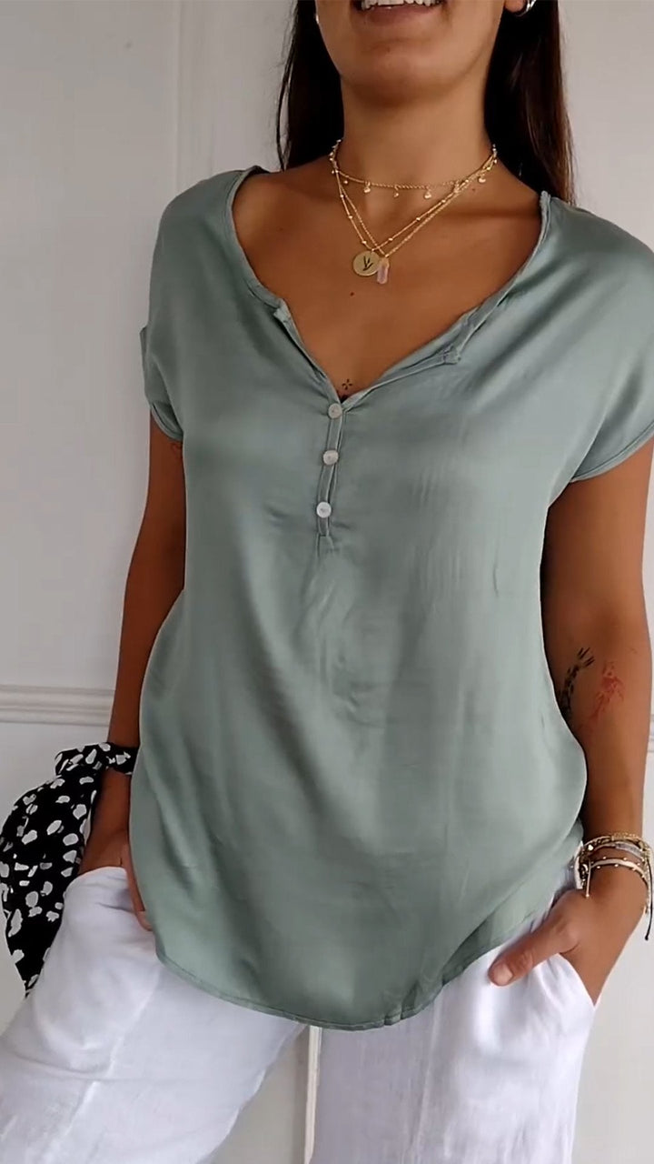 Sylvette – Minimalistische Strakke Top