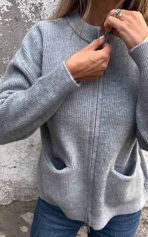 Maud - Knus Vest met Rits