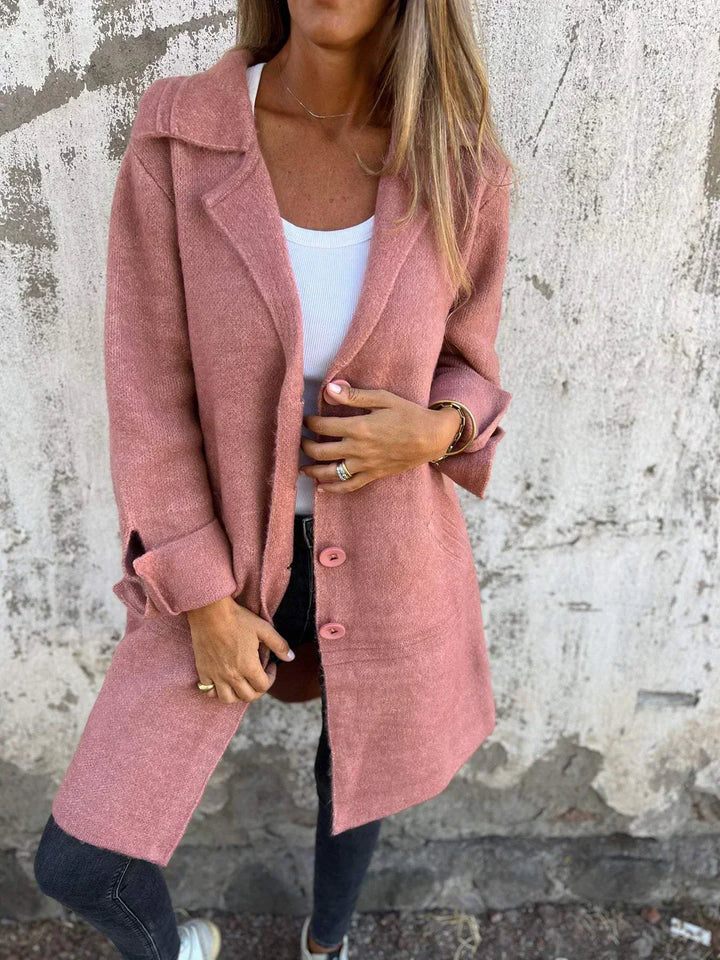 Aaliyah – Gezellige Jas met Knopen