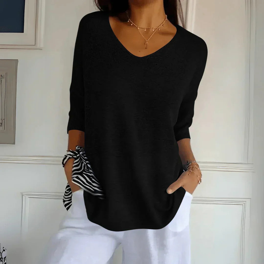 Ella – Relaxed Elegante Top