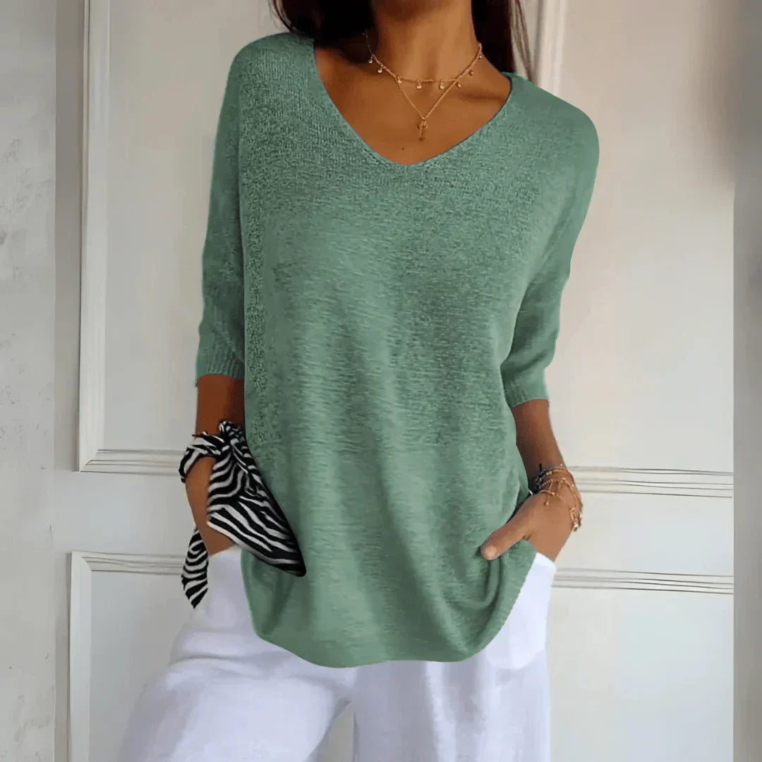 Azure – Relaxte Elegante Top