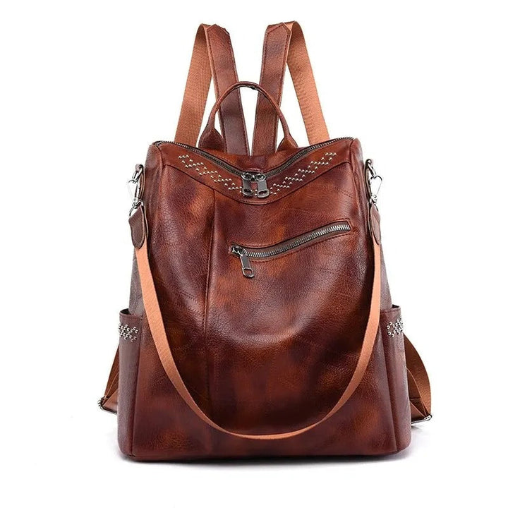 Natalia – Elegante Vintage Multifunctionele Rugzak voor Dames