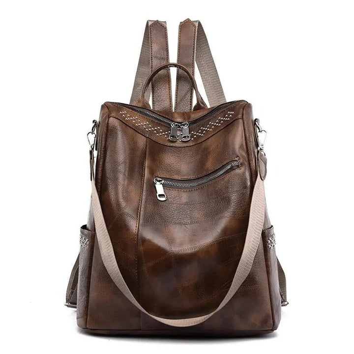 Natalia – Elegante Vintage Multifunctionele Rugzak voor Dames
