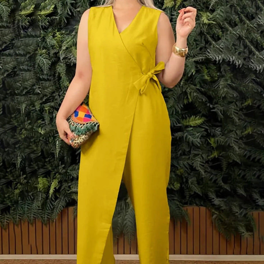 Lisanne - Elegant Mouwloos Pak