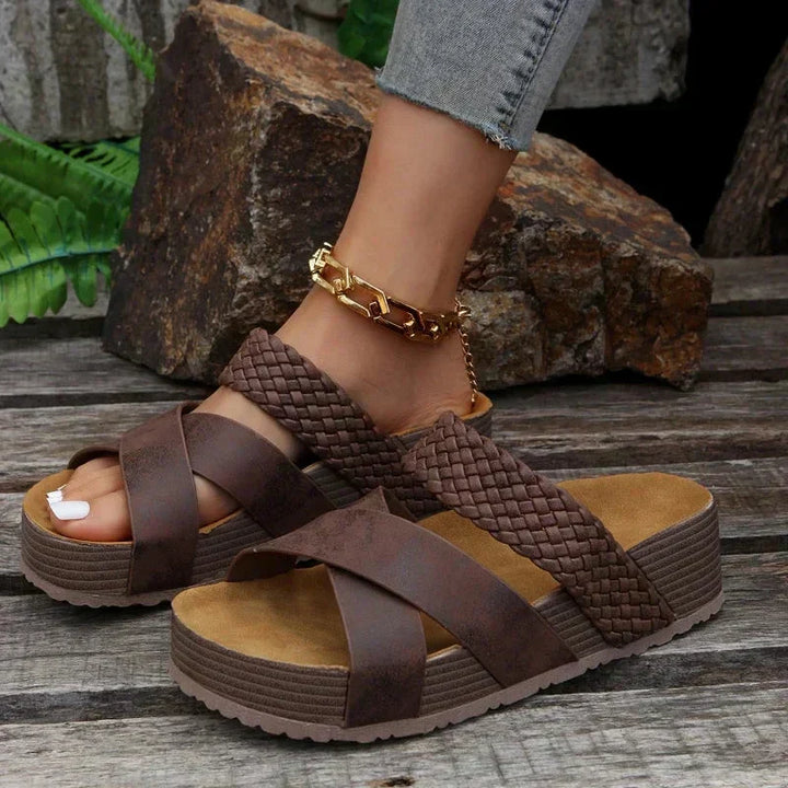 Althea - Orthopedische Sandalen met Antislip Platformzool