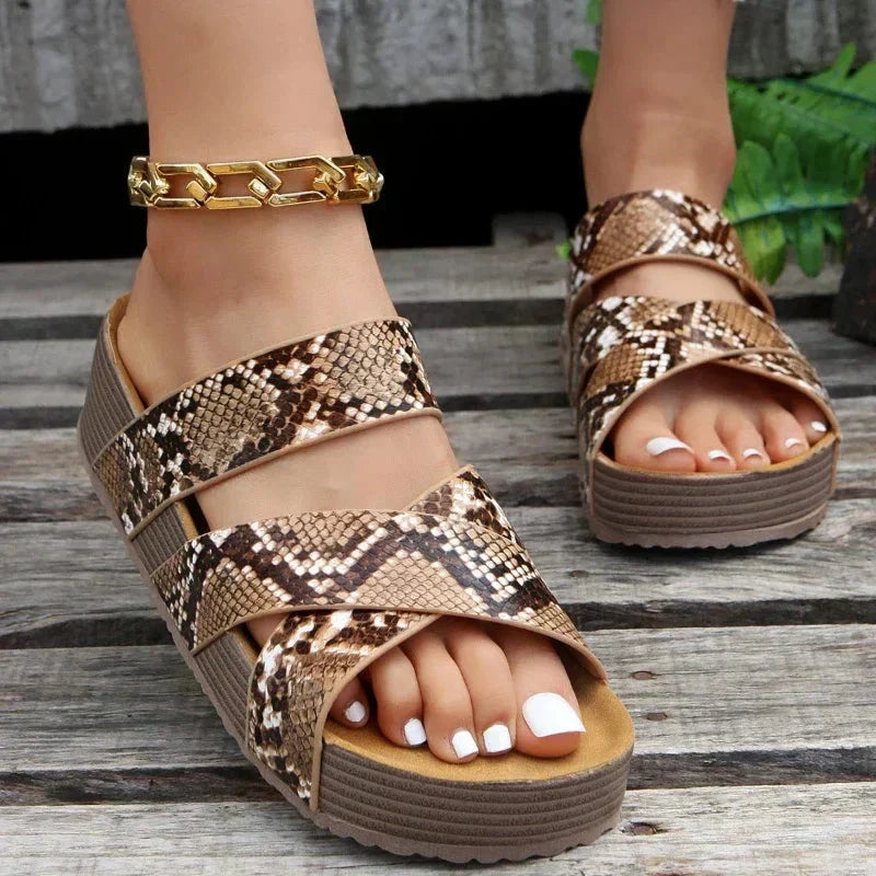 Althea - Orthopedische Sandalen met Antislip Platformzool