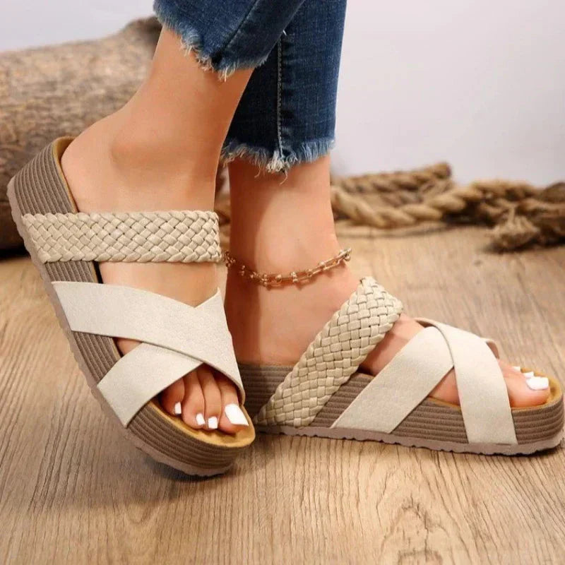 Althea - Orthopedische Sandalen met Antislip Platformzool