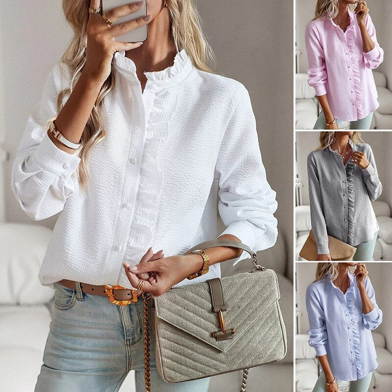 Belle – Elegante Poloblouse