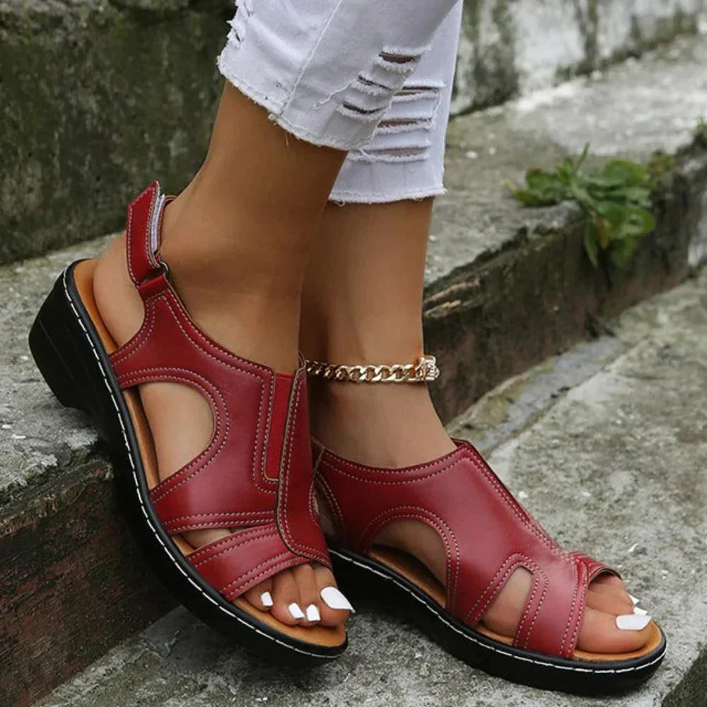 Nora – Orthopedische Zomersandalen met Open Neus