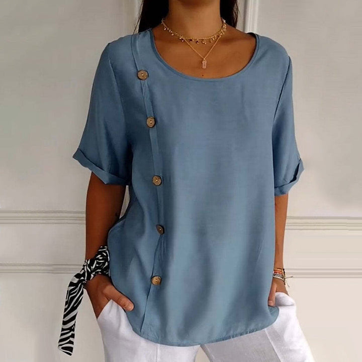 Noella – Casual Buttoned Top