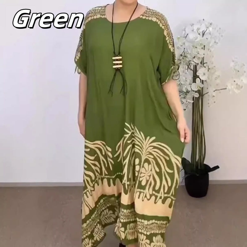 Janine - Elegantes Stretchkleid mit Druckmuster