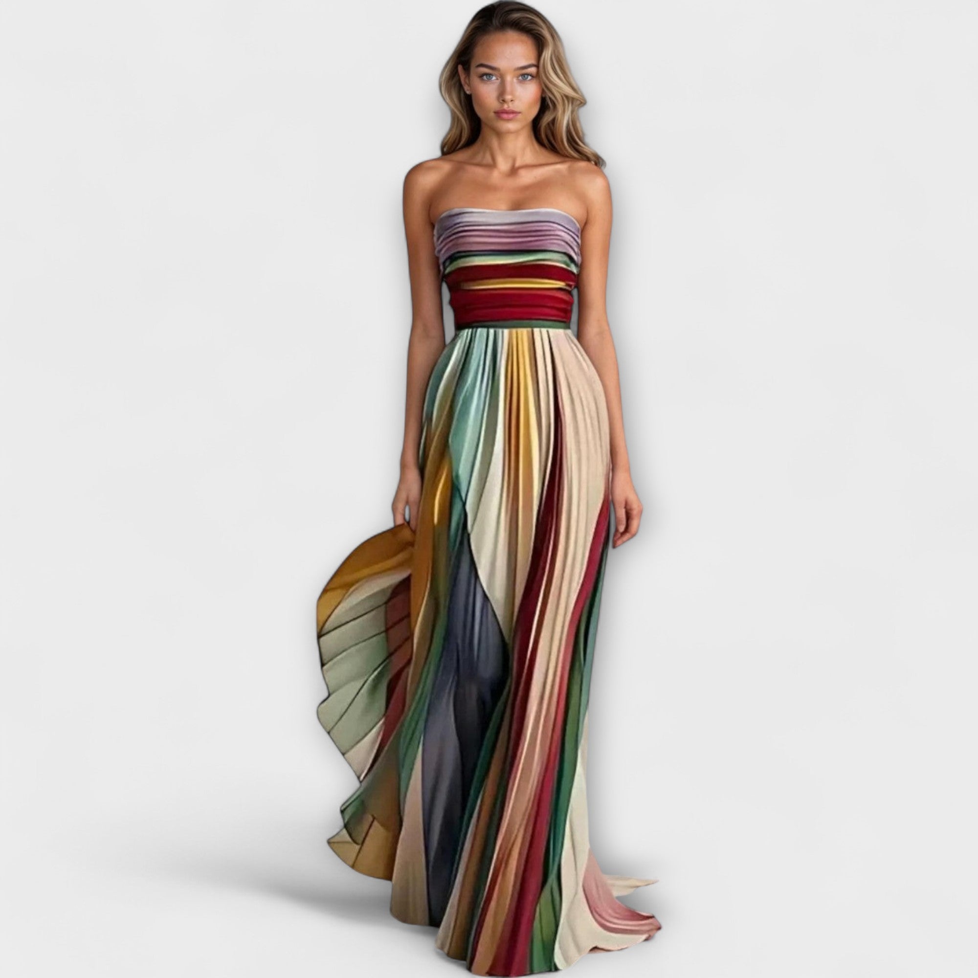 Cathelijne - Dames Maxi Dress Tube Top