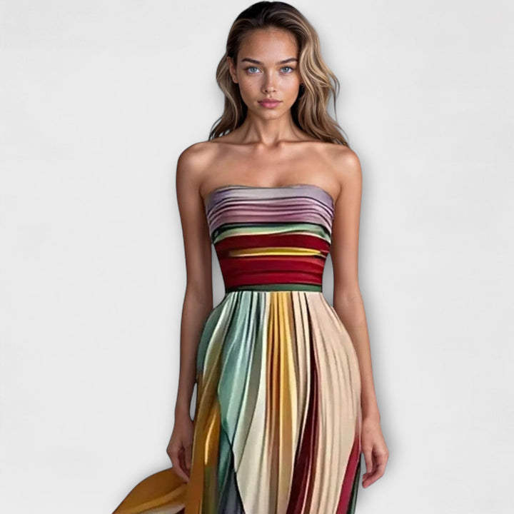 Cathelijne - Dames Maxi Dress Tube Top
