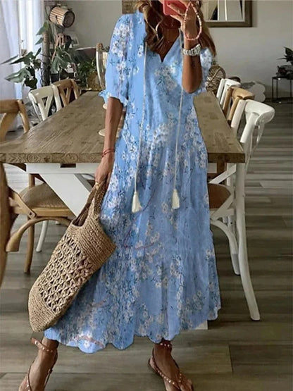 Dianna - Boho Buikbedekkende Jurk