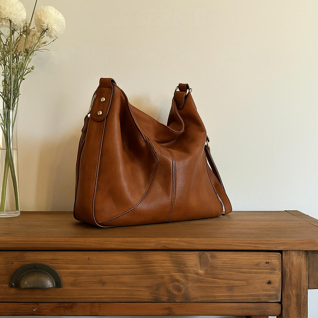 Blakely – Luxe Leren Hobo-Handtas